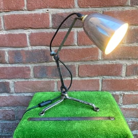 'Iron Curtain' Desk Lamp, Repurposed Soviet Era Spanners