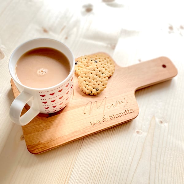 Personalised Wooden Serving Board