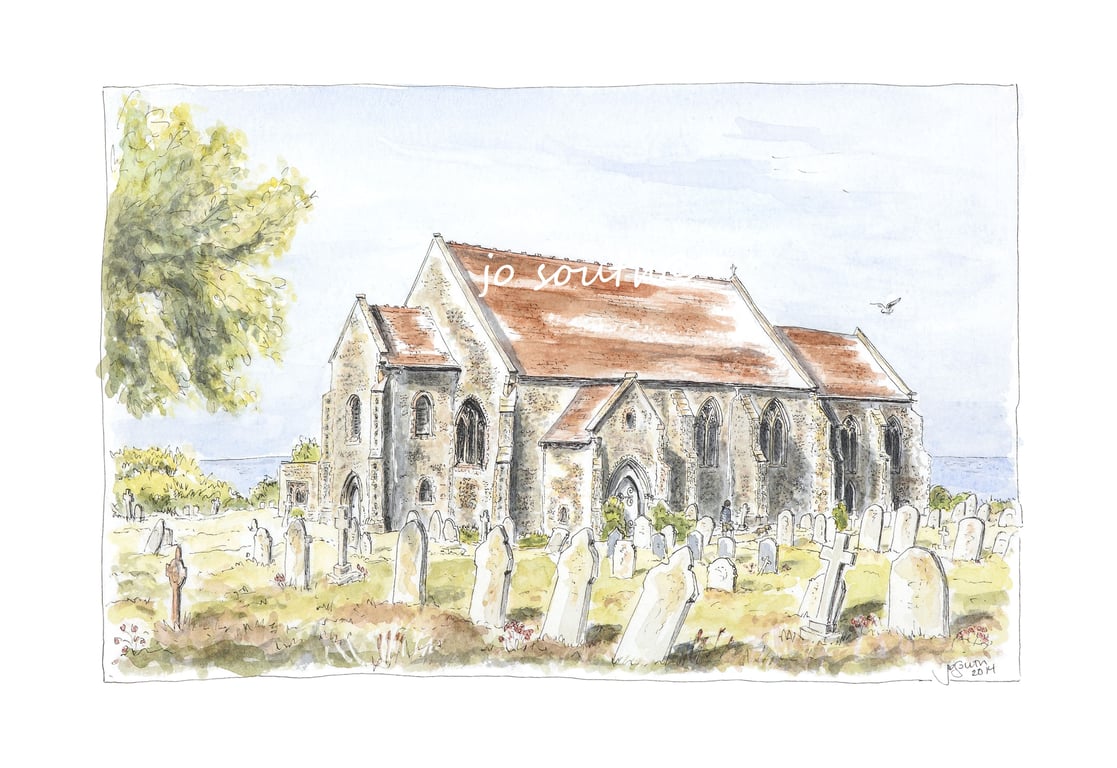All Saints' Church, Mundesley, Norfolk - Limited Edition Art Print