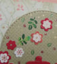 Handmade blank card, keepsake with red teapot and flowers - Image 3