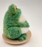 Little turquoise frog ornament - Image 3