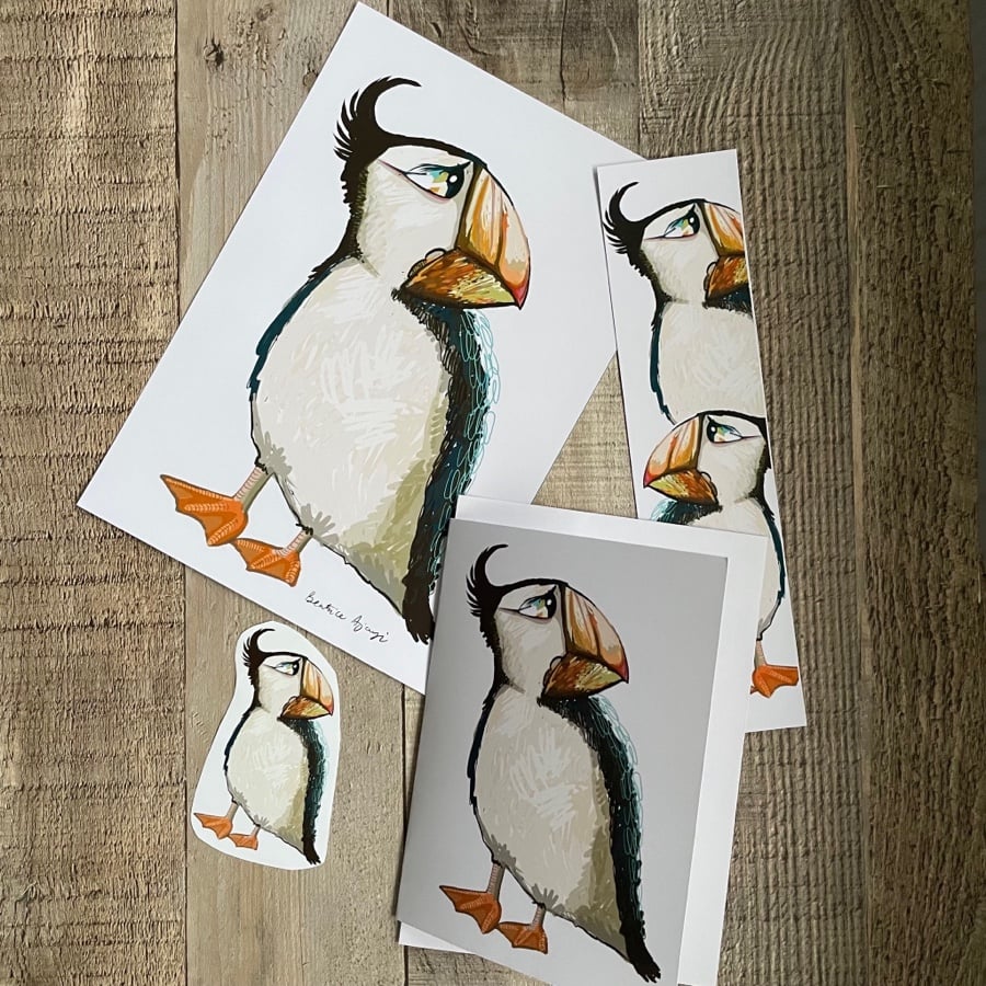 Puffin Art Bundle Pack 