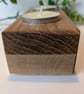 Oak and Ash Tea light holder - Image 3