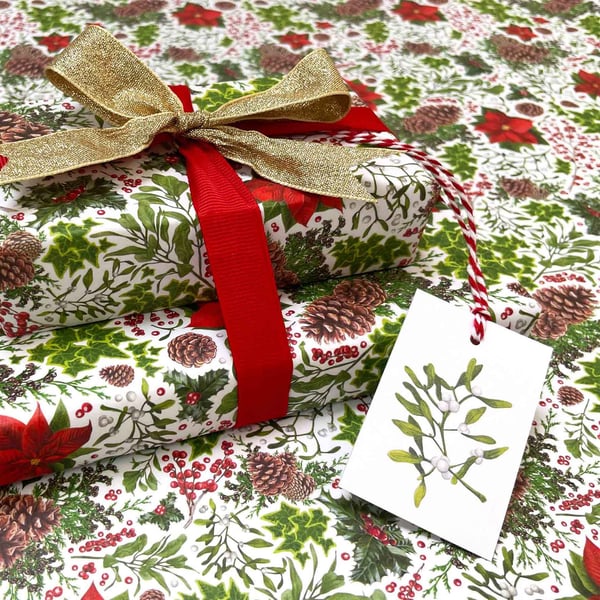 Under the Mistletoe Wrapping Paper