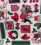 Summer seconds - Christmas Cowboy fabric padded Bag - Image 2