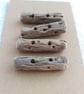 Four driftwood toggle buttons - Image 1