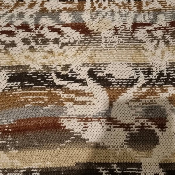 Hand crocheted blanket