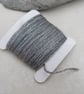 15m Natural Dye Alkanet Grey Pure Silk Embroidery Thread - Image 3