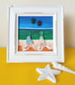 BEST FRIENDS - Seaglass Art - Image 1