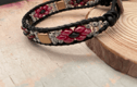 Leather beaded wrap bracelets 