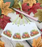 Autumn Moon Gift Tags - set of 4 tags - Toadstools & Pumpkins - Image 1