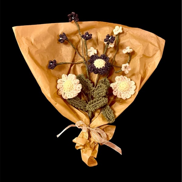 Crochet Daisy Bouquet, Post, Flower Bouquet, Flowers