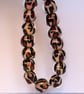 Handmade leopard print patterned lamp work glass beads - Image 5