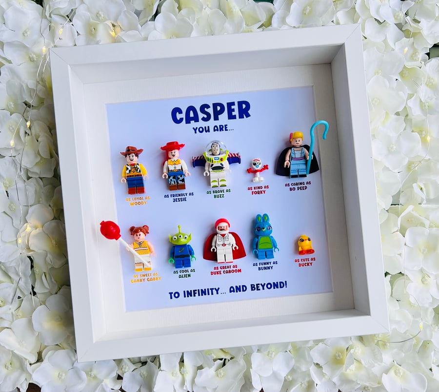 Toy Story Personalised Minifigures Gift Frame (10)