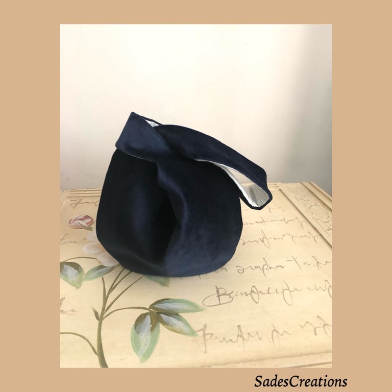 Japanese Knot Bag Navy
