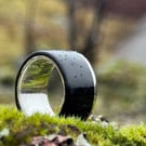 Black Highland Cow Horn & Silver Ring