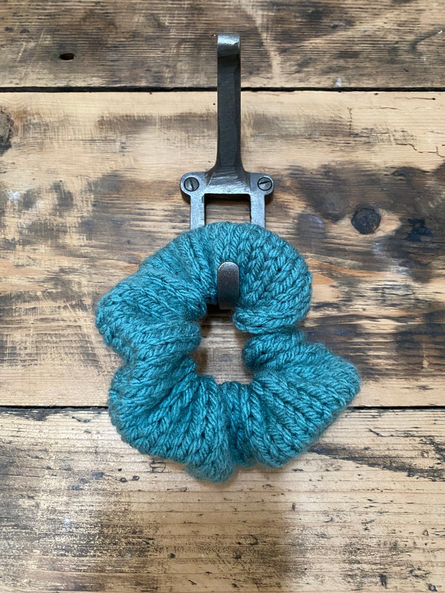 Handknitted Hair Scrunchies