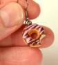 Fancy Chocolate Doughnut earrings - Image 3