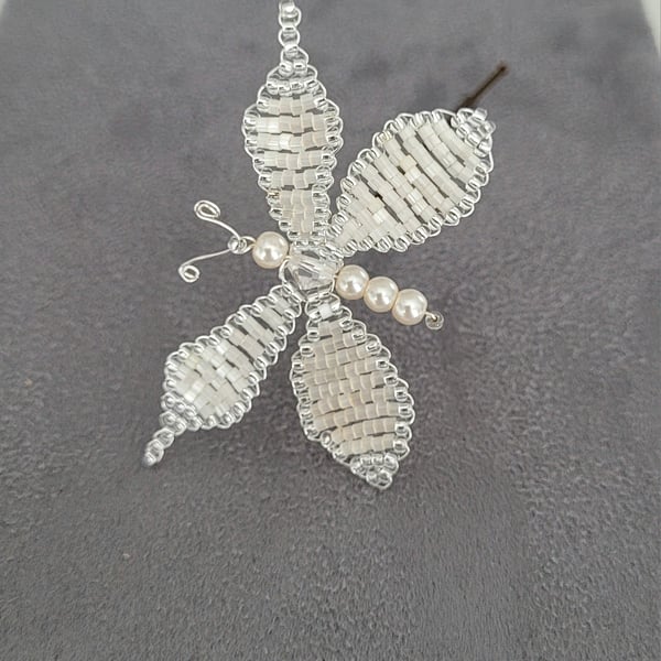 Dancing Butterfly Bridal Hairpin