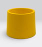 Small Yellow Round Plant Pot 7.5 cm Indoor Succulent Planter Gift - Image 2