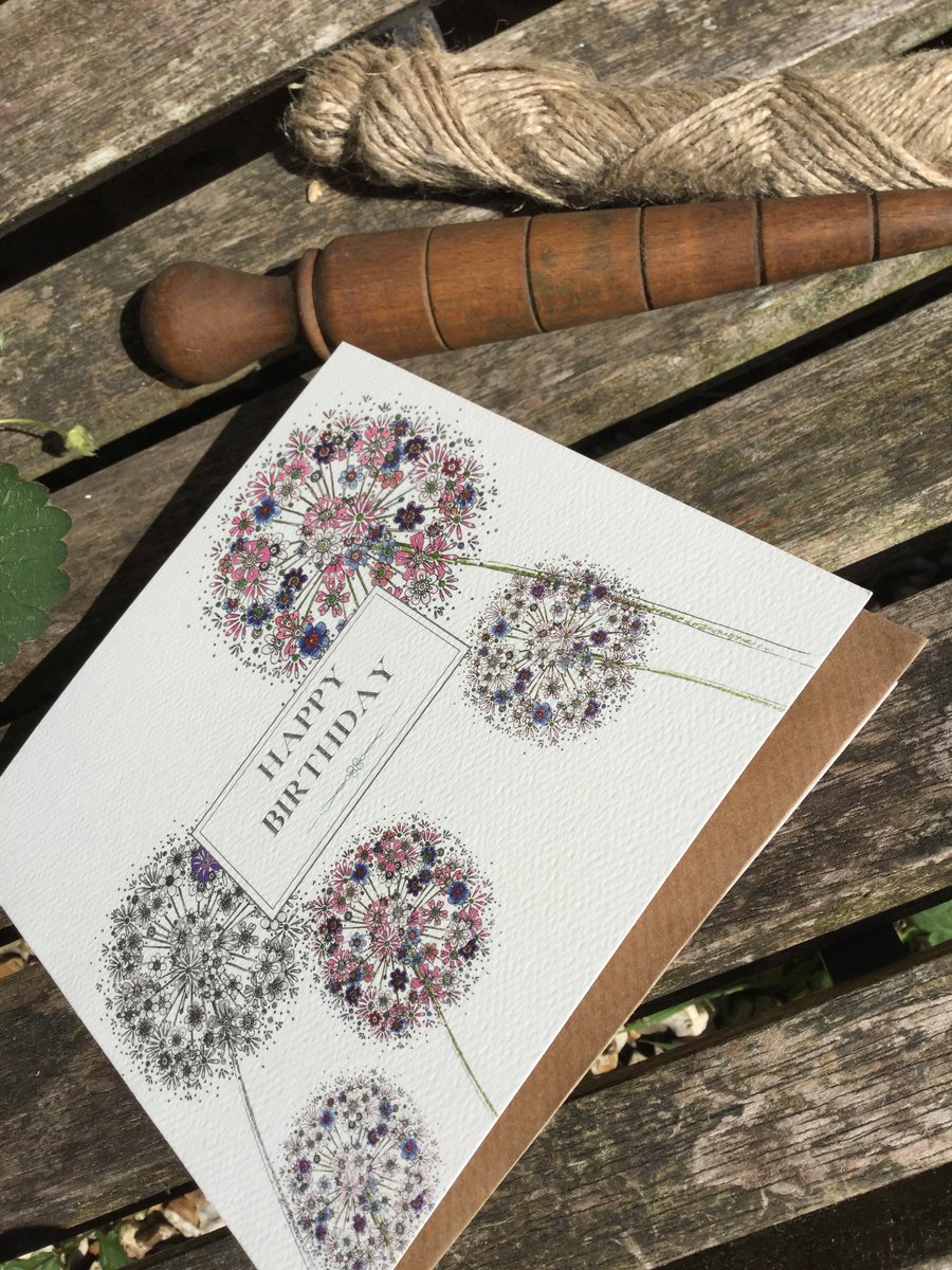 ‘Happy Birthday’ Alliums 