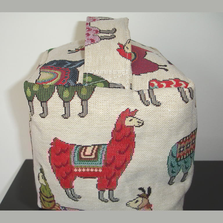 Door Stop Llama Alpaca Tapestry Unfilled
