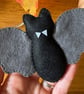 Make Your Own felt Bat decoration Kit. Sewing pattern - Image 4