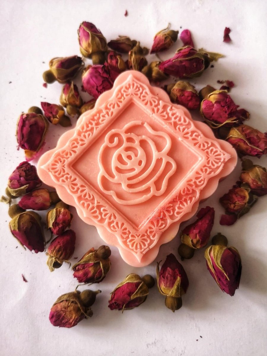 Goat Milk & Rose Soap – Handmade Valentine’s Gift (50g)