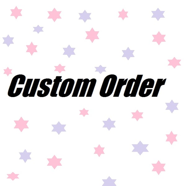 Custom Order - Purple Crescent Bracelet