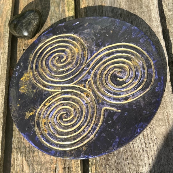 ‘Cosmos’ Triskele Meditation Labyrinth