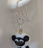 Handmade Murano Glass Sheep Earrings - Image 3