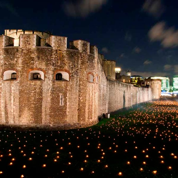 Tower of London Beyond The Deepening Shadow Photograph Print