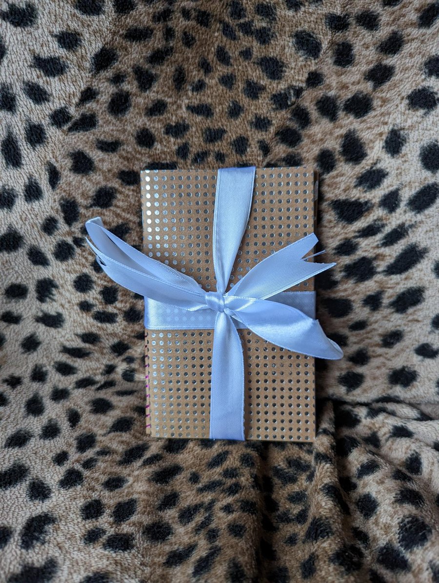 3-Pack Buff & Foil Covered Notebooks