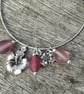 Beaded charm bangle - Image 3