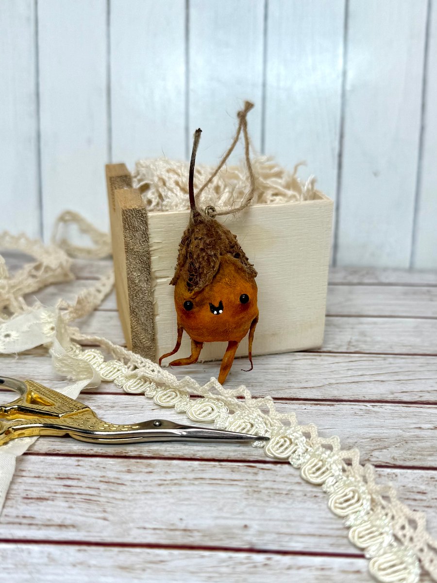 Spun Cotton Beech Nut Friend Orange