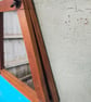 Vintage tennis racket press mirror. - Image 2