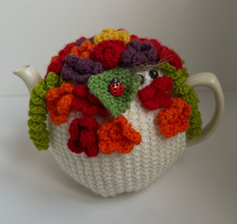 Ladybirds and flowers 