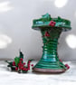 Candle Stand - Holly and Berry
