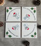 Twas the night before Christmas Coaster Set - Image 1