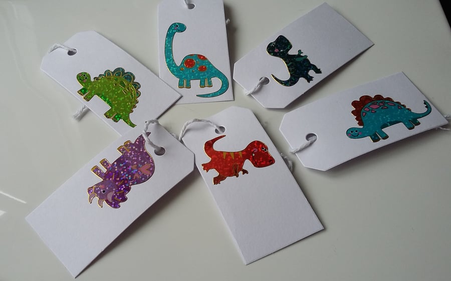 DINOSAUR GIFT TAGS