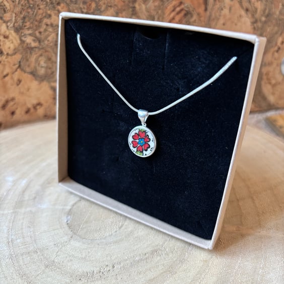 Handmade Pendant Necklace, One of a Kind Eco Friendly Gifts, Sustainable gifts.