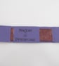 Floral Patterned Brown Leather Bookmark With Healing Crystals, White Quartz Cent - Image 7