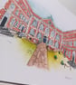 The Bluecoat Liverpool watercolour A5 - Image 4