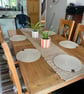 Set of 6 Round Jute Placemats
