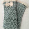 British Alpaca Silk Fingerless Gloves