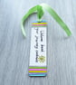 Bookmark, books, stripe design - Image 1