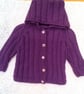 Baby's Ribbed Hooded Jacket and Leggings Set, Baby Shower Gift, 6 - 12 Months - Image 6