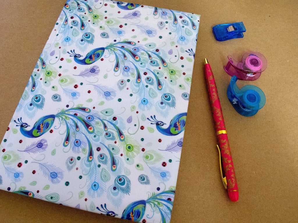 Upcycled Peacock Notebook (Limited Edition)