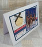 Handmade Christmas card - Santa's reindeer - Image 6