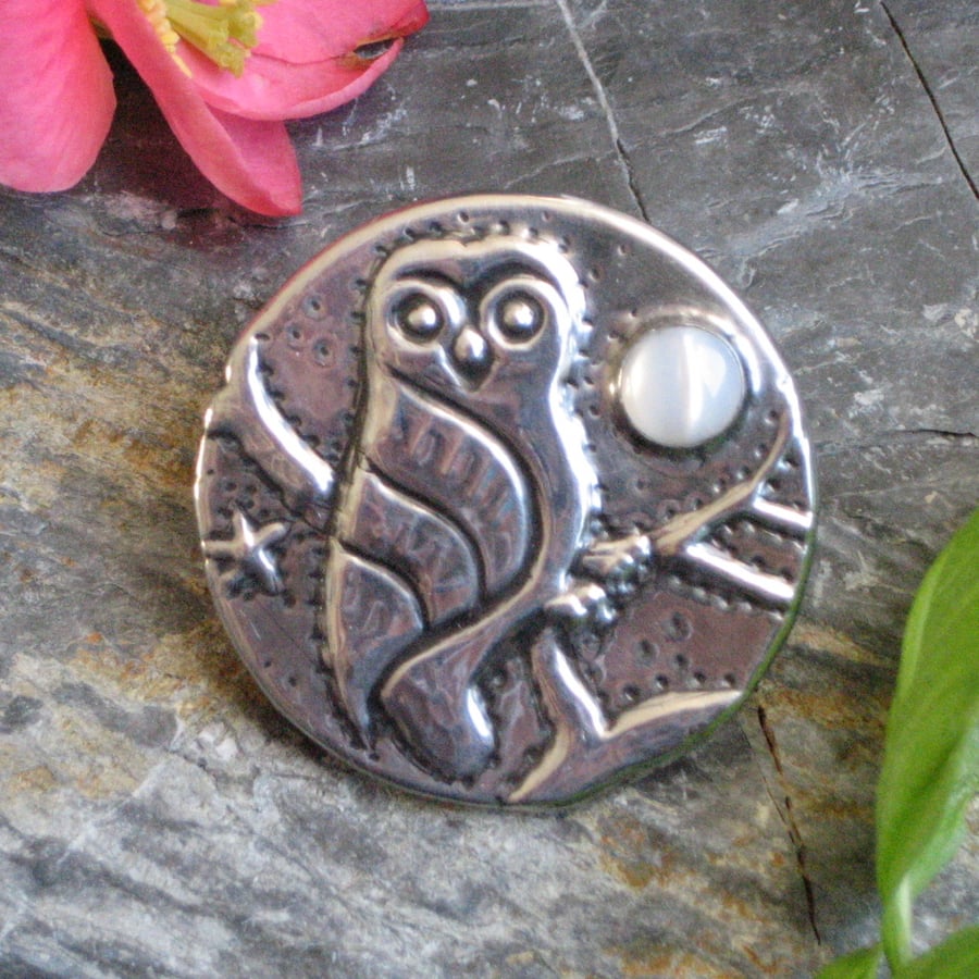 Little Owl Brooch